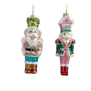 Assorted Sprinkles Nutcracker Glass Ornament, 1pc. by Ashland® | Michaels Stores