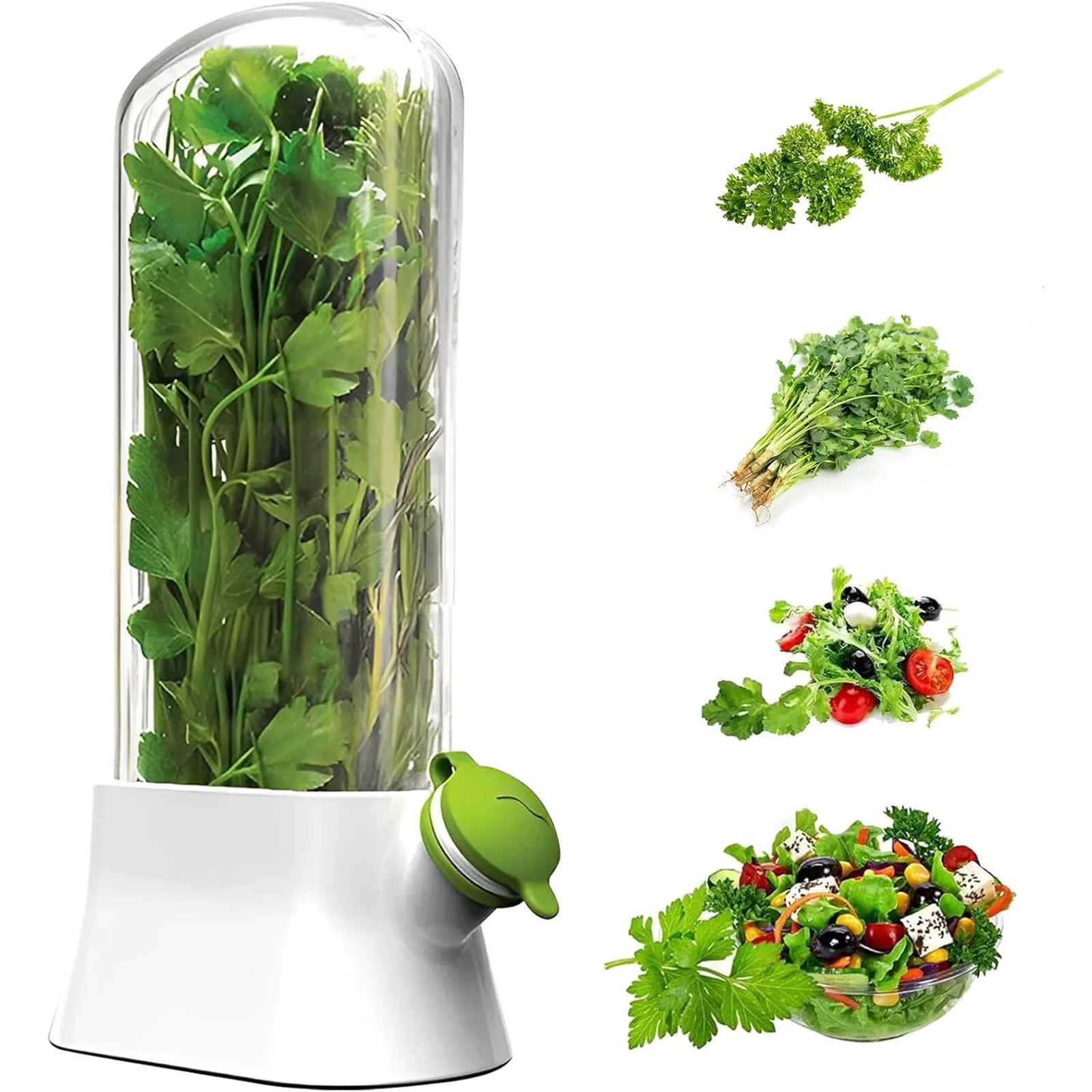 Herb Saver for Refrigerator Fresh Herb Keeper Herb Saver Pod Containers Herb Fresh Keeper Herb St... | Walmart (US)