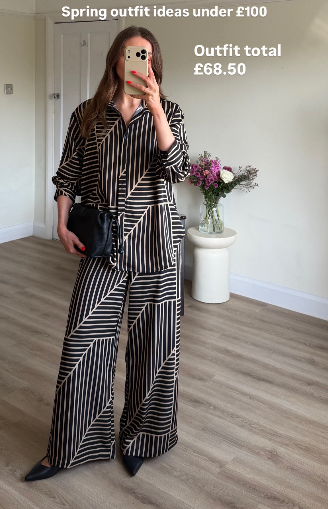 Spring outfit ideas under £100! 
Size 10 in the shirt
8 31 leg in the trousers
I’m 5ft 6 
AD. @shomatalan #MatalanSpring26, #MatalanReady