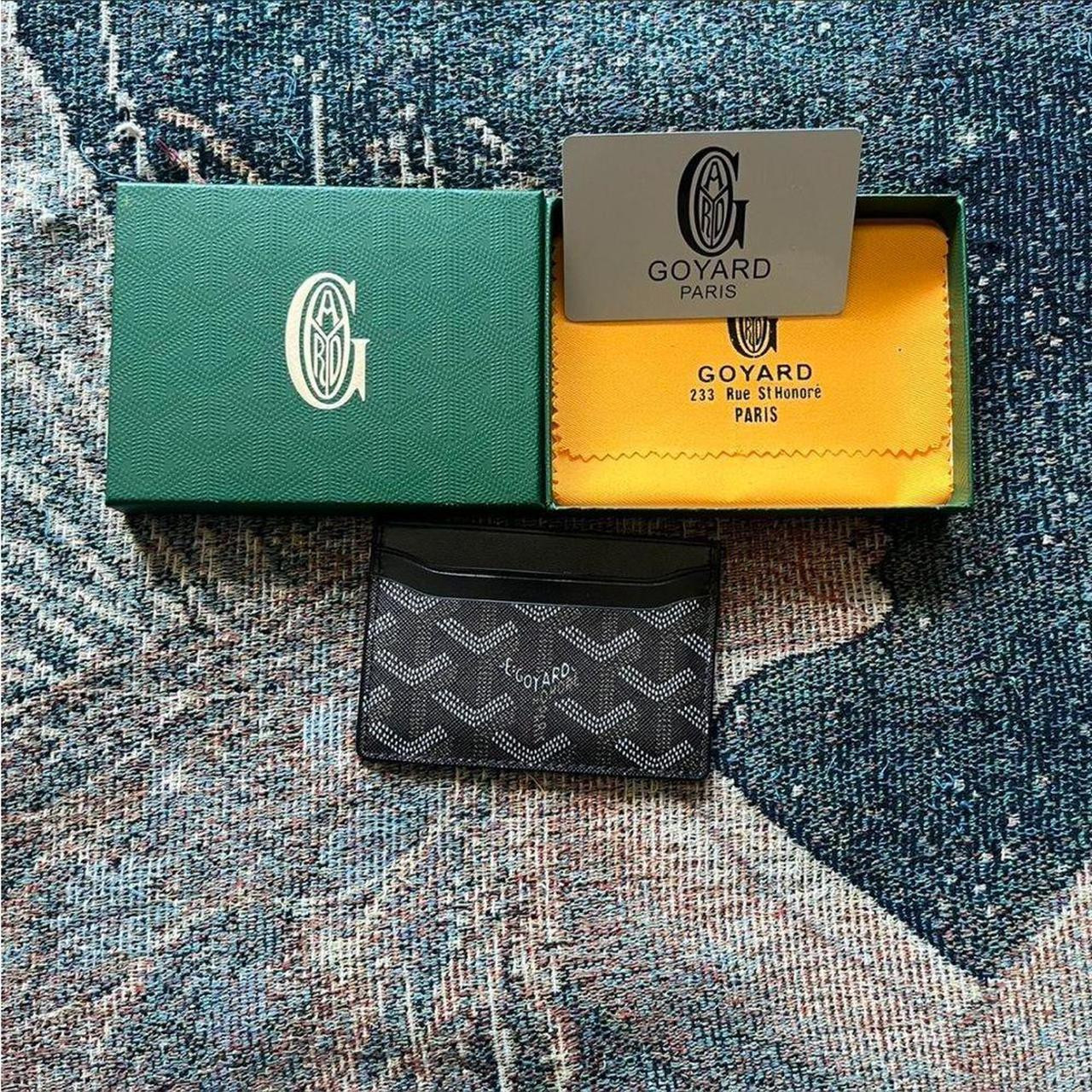 Goyard Women's Cardholders - Black/Grey | Depop US