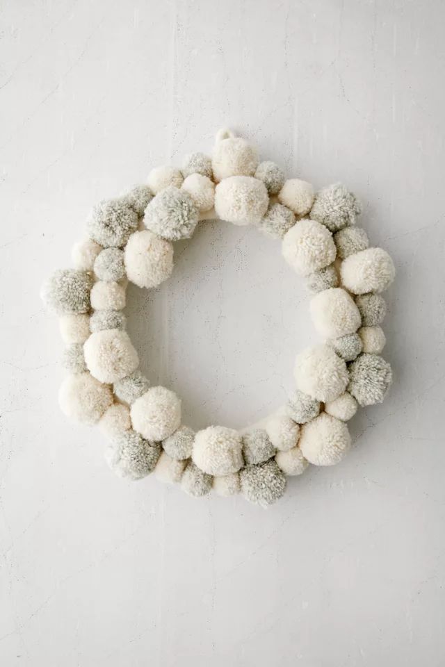 Pompom Wreath | Urban Outfitters (US and RoW)