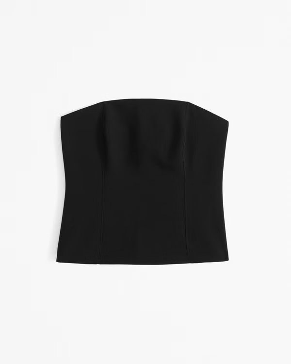 Tailored Tube Top | Abercrombie & Fitch (US)