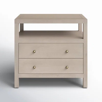 Celine 28" 2-Drawer Nightstand | Wayfair North America