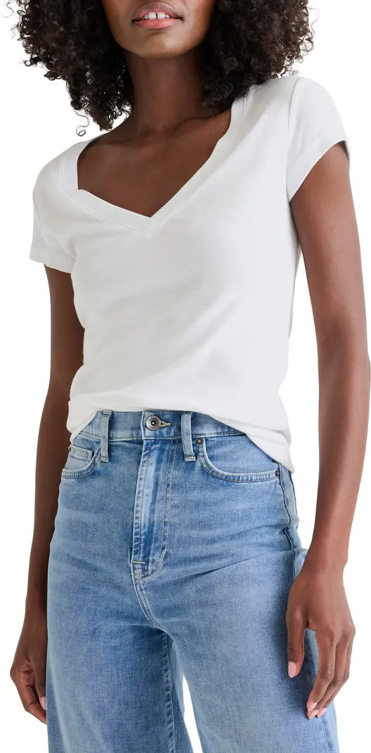 Faye V-Neck Tee | Nordstrom