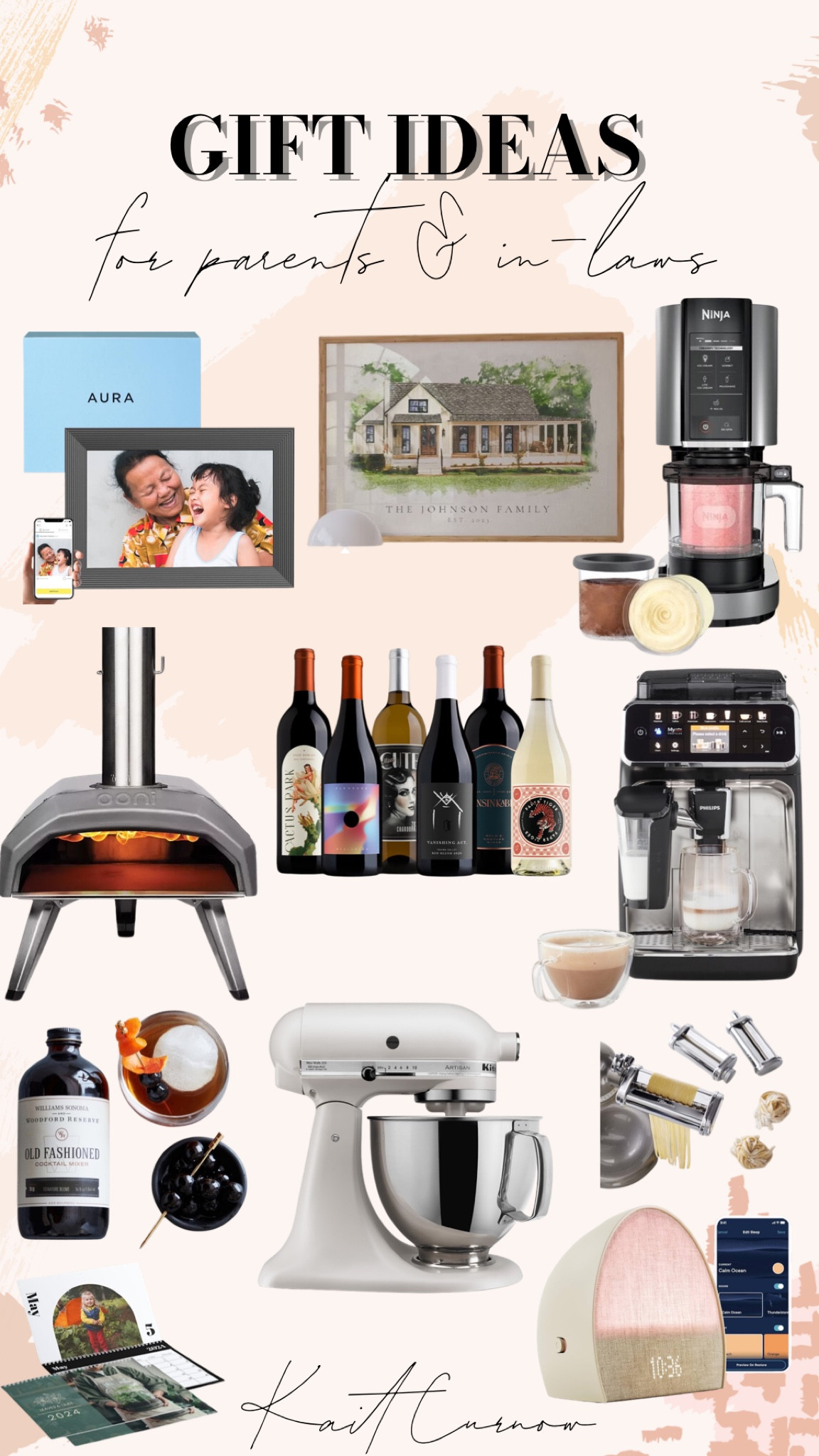 Gift ideas for parents and in-laws 🫶🏼 we’ve gotten my in-laws the aura frame and the ooni pizza oven and they’ve loved both and we (all the kids) love them both too!! 

#LTKGiftGuide #LTKHoliday #LTKfindsunder100