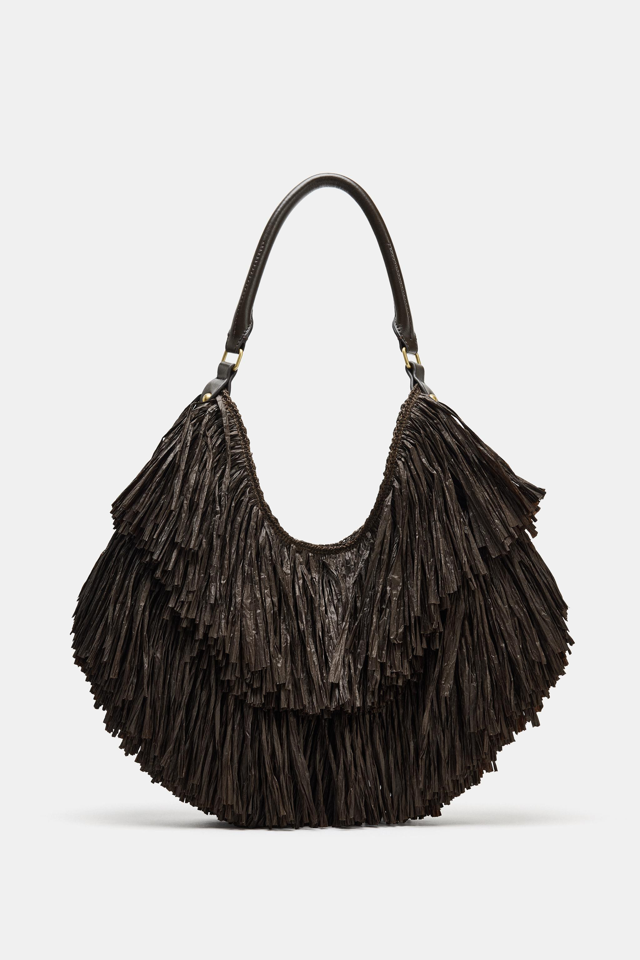 FRINGE TOTE BAG | Zara US