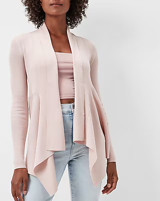 Draped Front Cardigan | Express