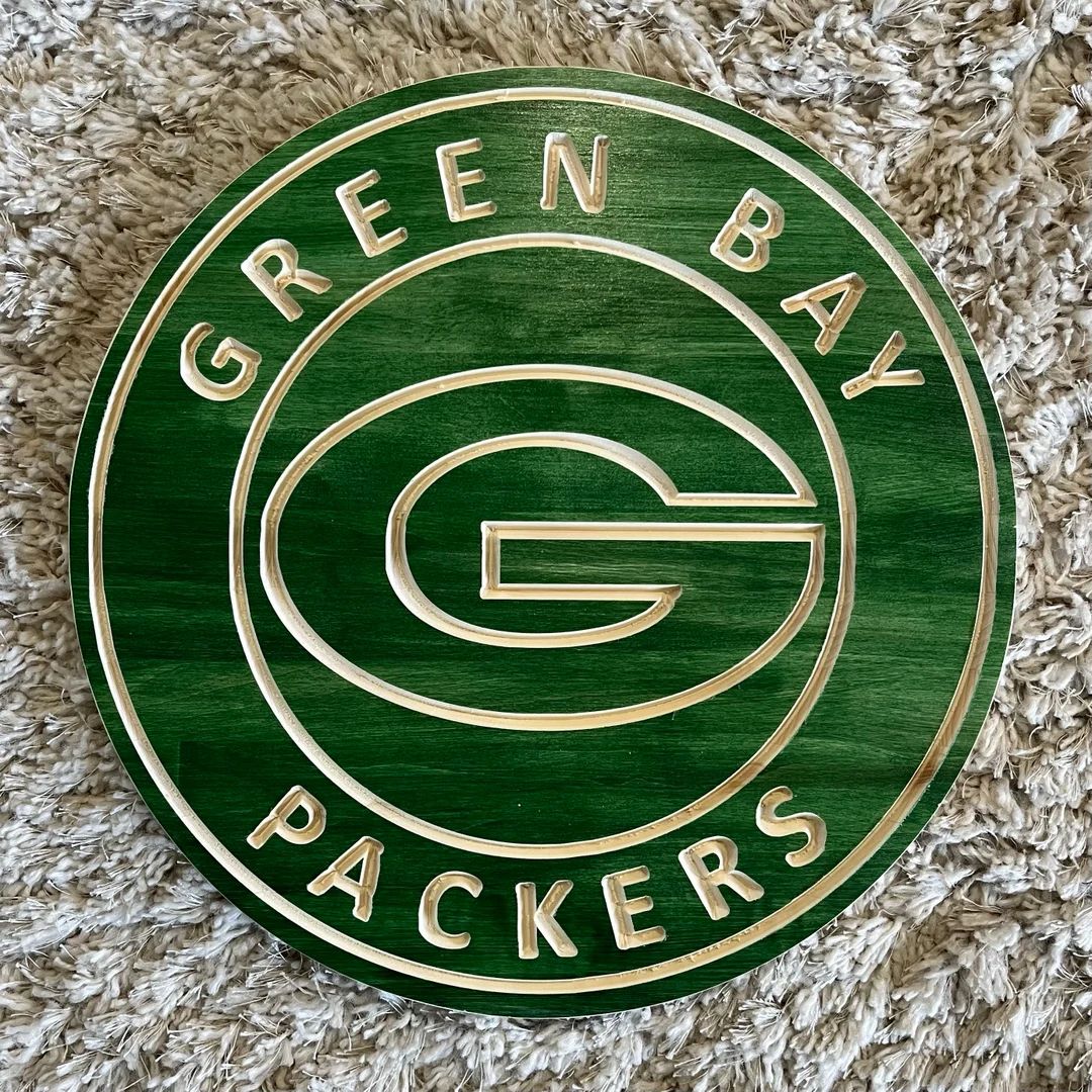 Green Bay Packers Sports Signs - Etsy | Etsy (US)