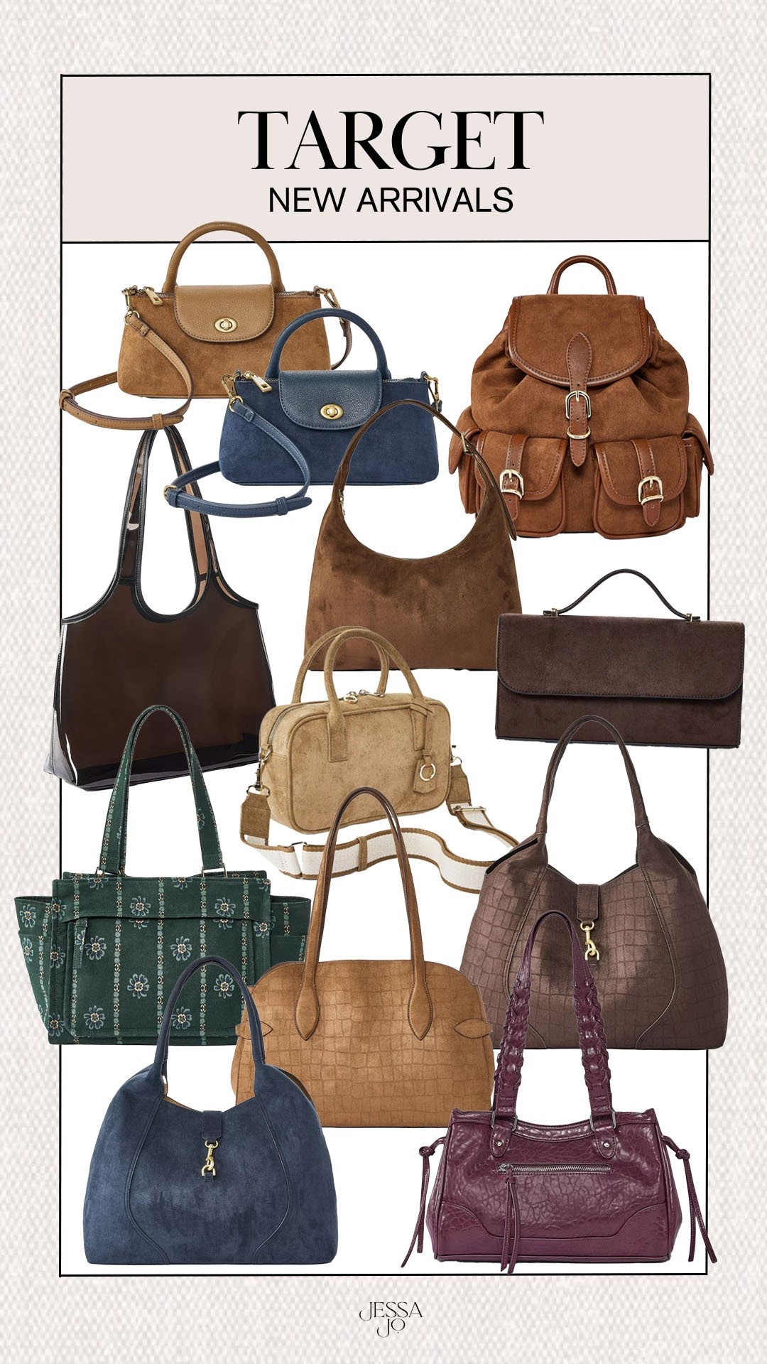 Target finds. Target fashion. Target new arrivals. Target handbag. Target new bags. Target suede bag.

#LTKootd #LTKSeasonal #LTKgrwm