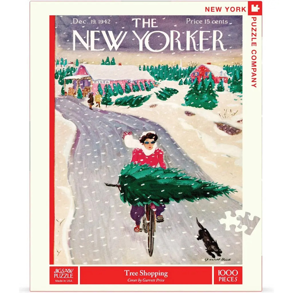 NEW YORK PUZZLE COMPANY Tree Shopping 1000 Piece Puzzle at Nordstrom | Nordstrom