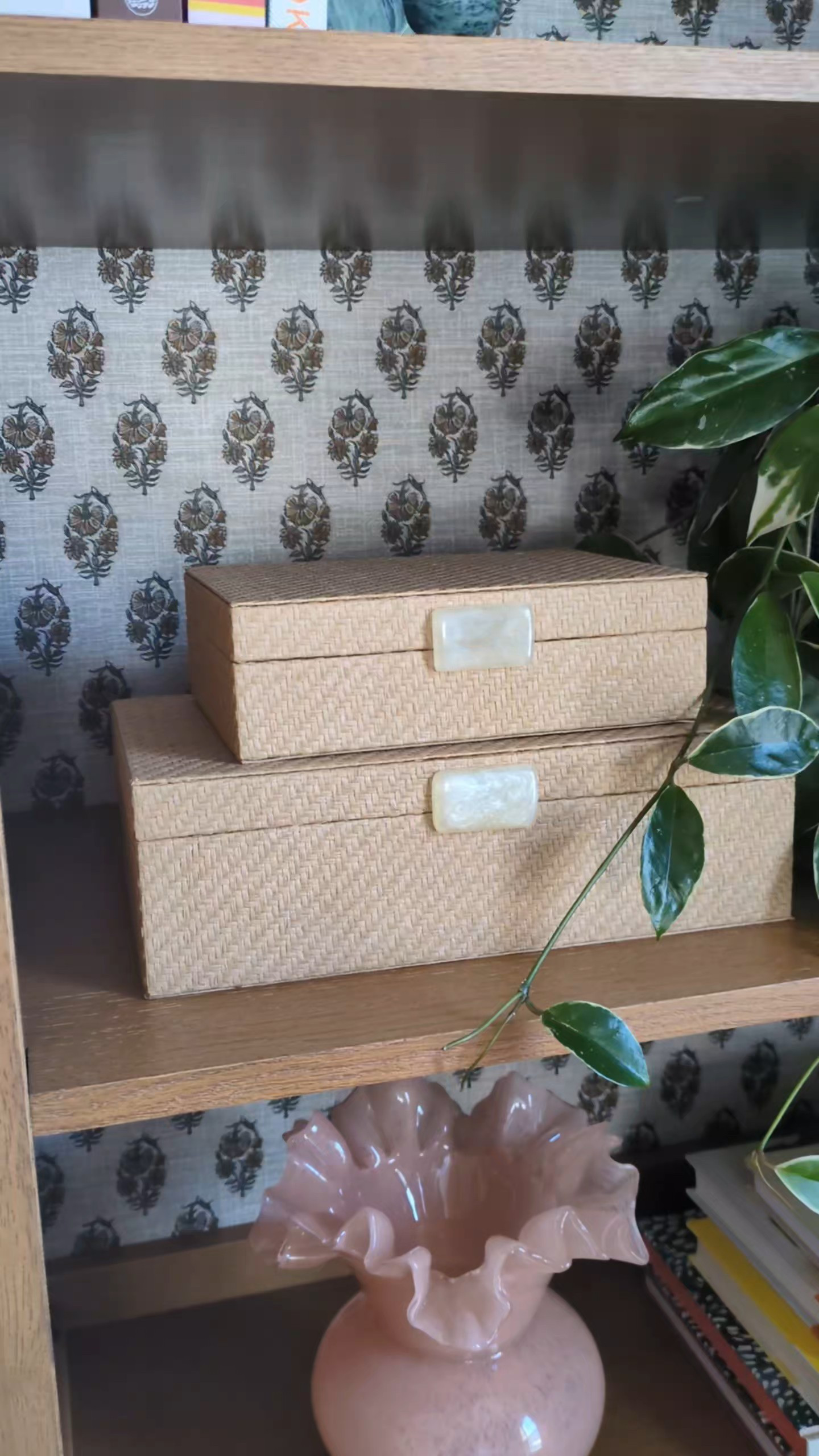 These decorative boxes keep everyday clutter like remotes and little odds and ends out of sight—while making the space feel more intentional and calm.#functionaldecor #homedecor #budgetdecor #targetfinds #targetrun

#LTKHome #LTKSeasonal