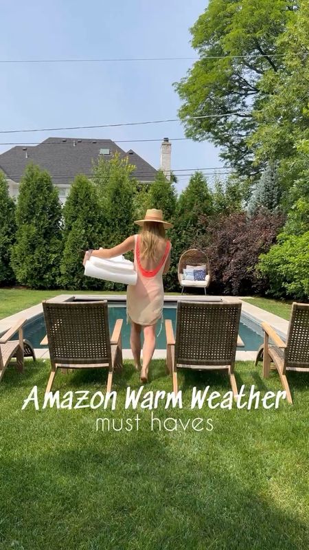 Amazon summer must haves!! Perfect for outdoor entertaining and pool weather!! #amazonfinds #outdoorfaves #patioseason
(4/21)

#LTKstyletip #LTKhome #LTKVideo