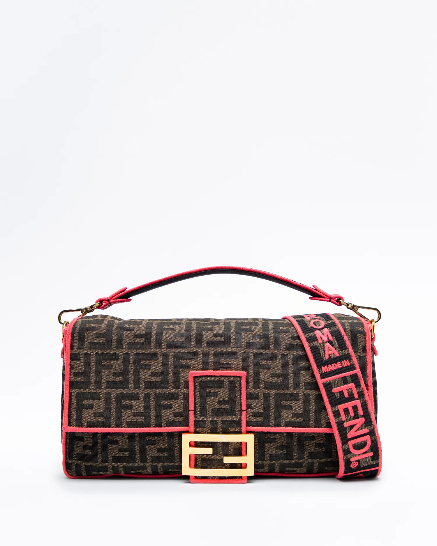 Roma Amor FF Large Baguette Bag | Vivrelle