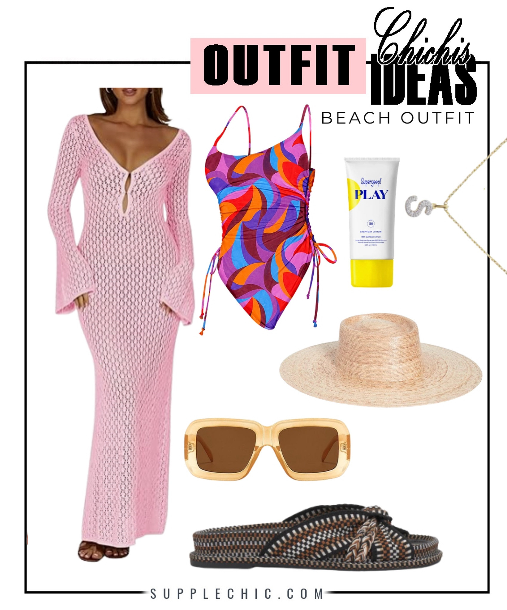 Vacation outfits just hit different when the accessories are GOOD. And honestly? These are the kinds of pieces that make packing easier because everything works together. You can wear the swimsuit alone poolside, throw the coverup on for lunch, and add the accessories for an effortless resort look. #BeachOutfits #VacationStyle #ResortWear #SwimwearStyle #BeachVacation #SummerStyle #VacationOutfits #PoolsideStyle #LTKTravel #LTKStyle

#LTKSwim #LTKMidsize #LTKootd
