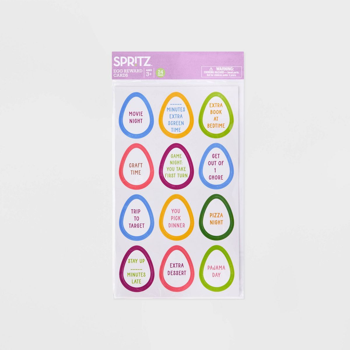 2ct Easter Egg Filler Reward Cards - Spritz™ | Target