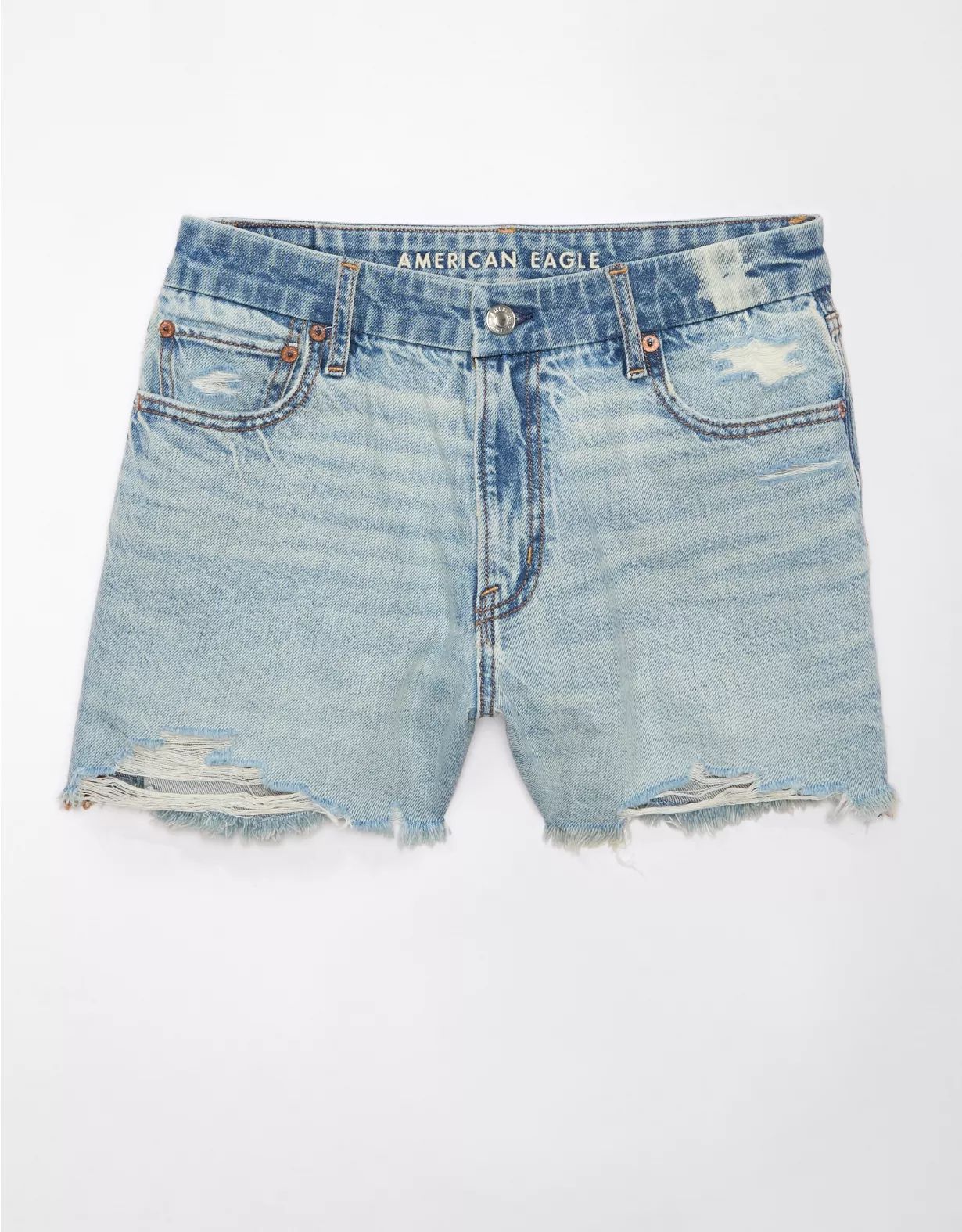 AE Strigid Curvy Super High-Waisted Relaxed Short | American Eagle Outfitters (US & CA)