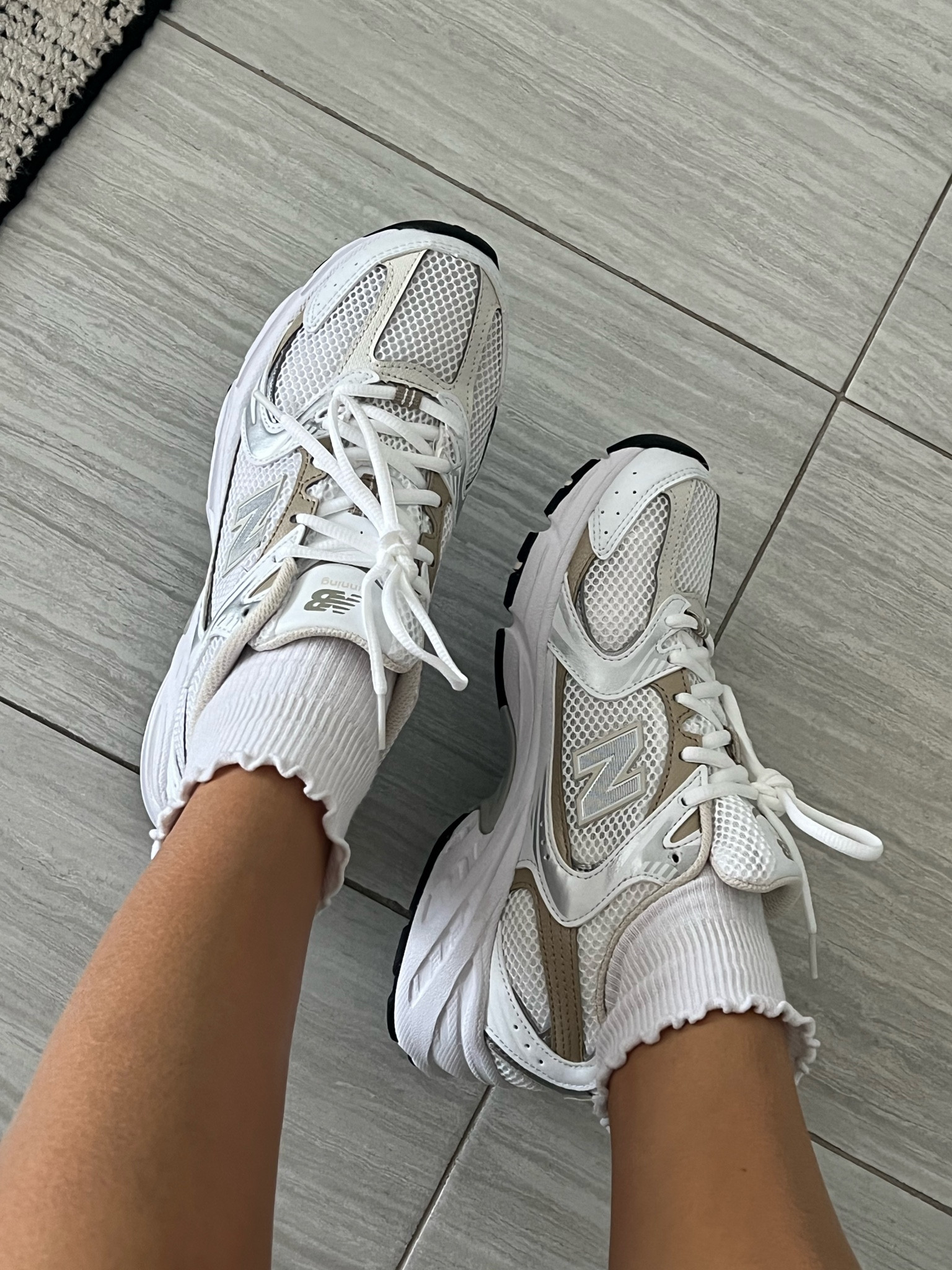 Mom sneakers, dad sneakers, new balance, neutral new balance. Sneakers, workout shoes, gym shoes, ruffle socks 

#LTKFindsUnder100 #LTKSeasonal #LTKStyleTip