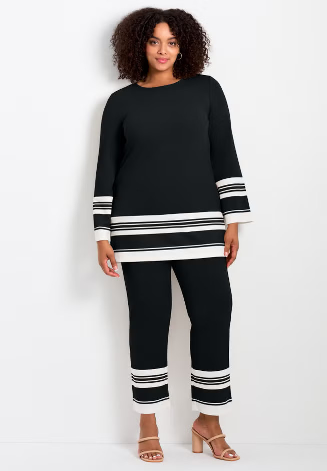 Border Stripe Tunic | Avenue