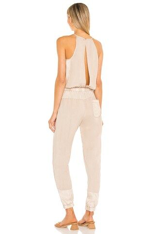 YFB CLOTHING Diego Jumpsuit in Sandstone Pigment from Revolve.com | Revolve Clothing (Global)