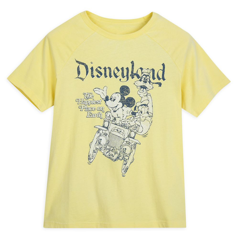 Mickey Mouse and Friends Vintage-Style T-Shirt for Adults – Disneyland | Disney Store