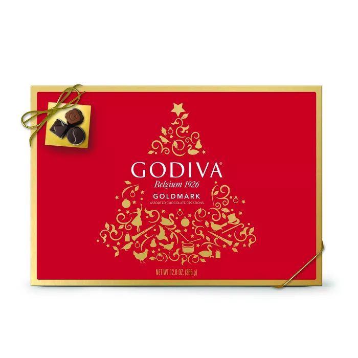 Godiva Holiday Goldmark Assorted Chocolate Gift Box - 12.8oz/30ct | Target