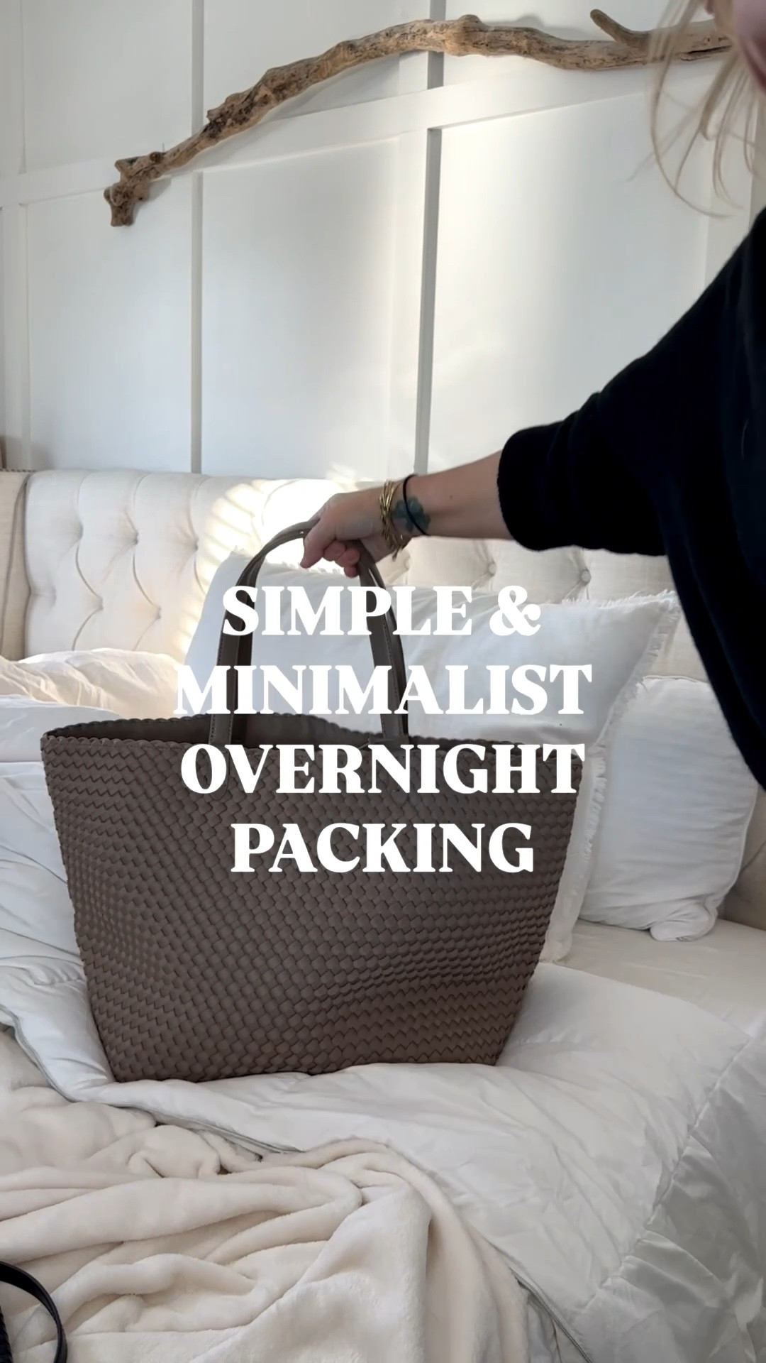 Super minimalistic overnight bag. Packed all of my toiletries, pajamas, underwear and a sweater for the next morning. Wearing the same jeans and boots for ease of packing  

#LTKOver40 #LTKdayinmylife #LTKTravel