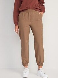 High-Waisted All-Seasons StretchTech Water-Repellent Jogger Pants for Women | Old Navy (US)