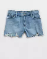 Aerie Daydream Distressed Denim Short | Aerie