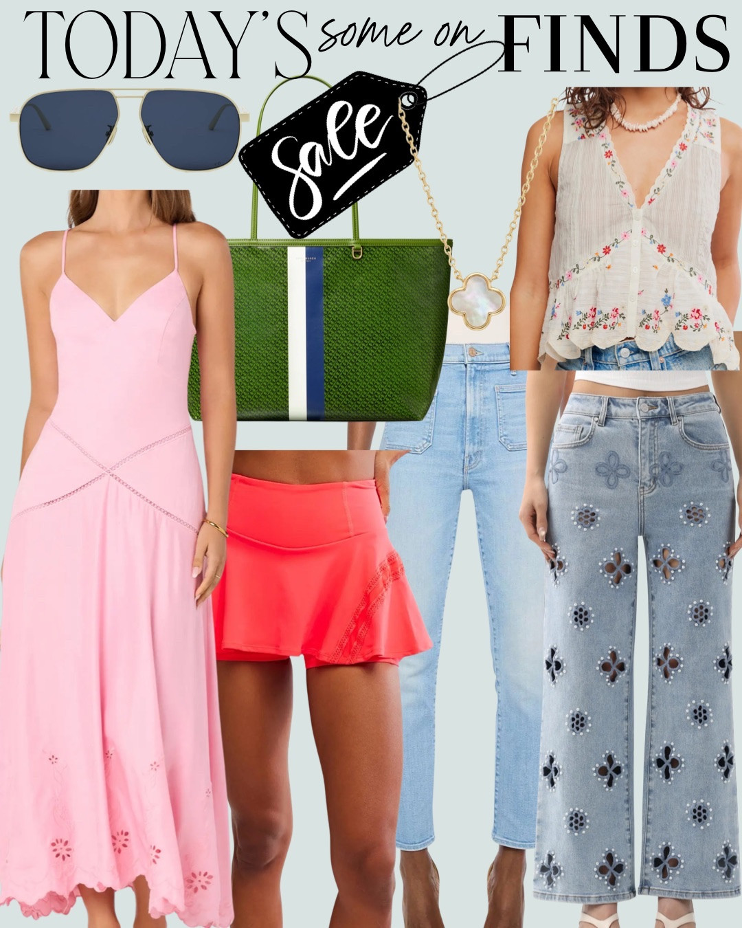 Sale finds summer outfit jeans skirt tote bag summer dress

#LTKMidsize #LTKPetite #LTKdayinmylife