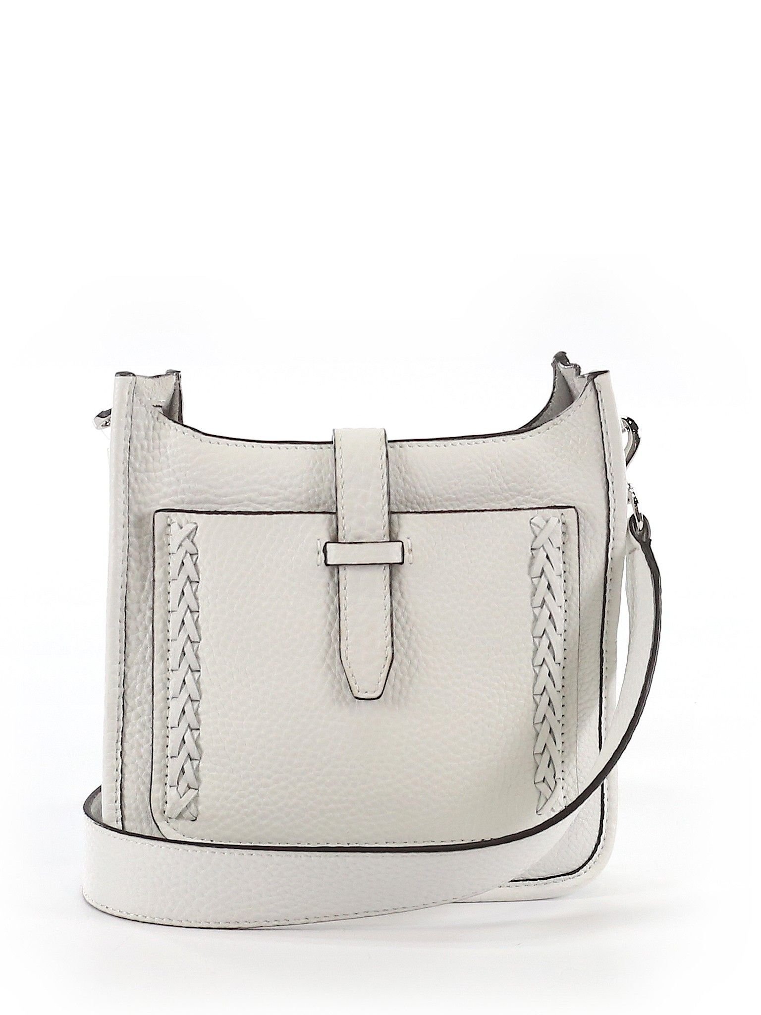 Rebecca Minkoff Leather Crossbody Bag Size NA: White Women's Bags - 44181759 | thredUP