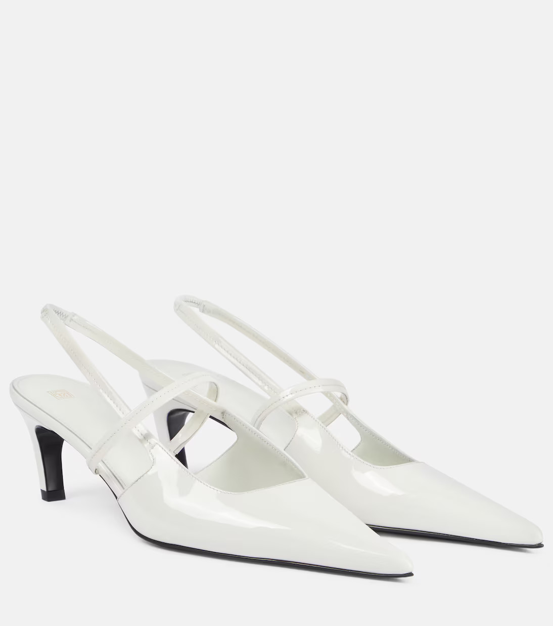 Slingback-Pumps Sharp 50 aus Lackleder | Mytheresa (DACH)