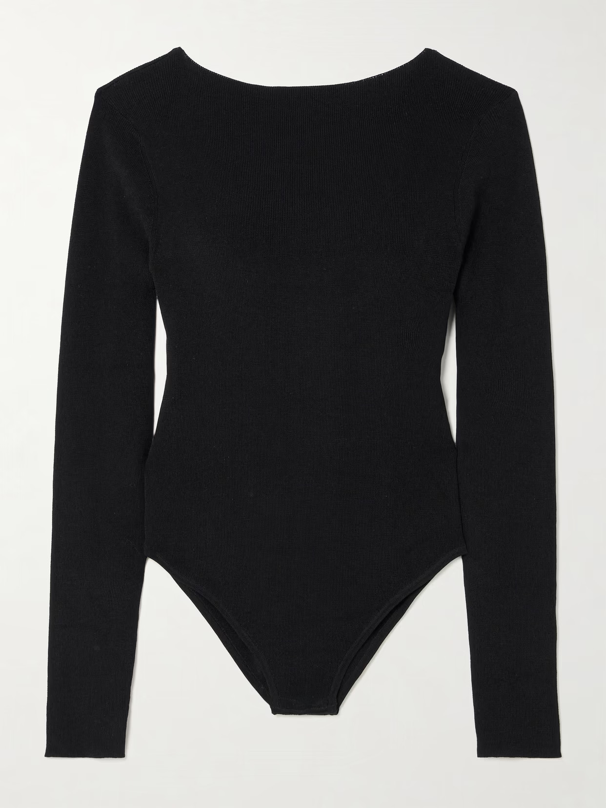 ST. AGNI - Tencel Lyocell-blend Bodysuit - Black | NET-A-PORTER (US)