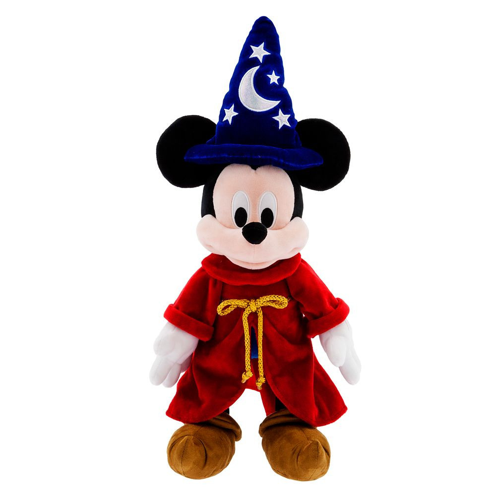 Sorcerer Mickey Mouse Plush Fantasia Medium 22'' Official shopDisney | Disney Store