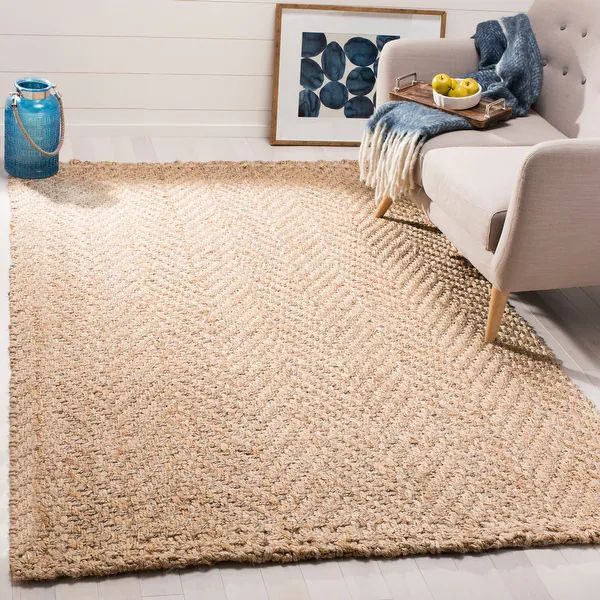 SAFAVIEH Handmade Natural Fiber Albertdine Jute Rug | Bed Bath & Beyond