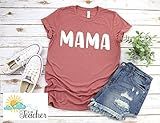 Mom Shirt Mama Shirt Momlife Tee Mother's Day Gift Idea Baby Shower Gift Idea Mom Statement Tee Cute | Amazon (US)