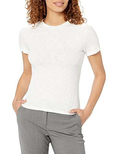 Theory Women's Tiny Tee, White, Small | Amazon (US)