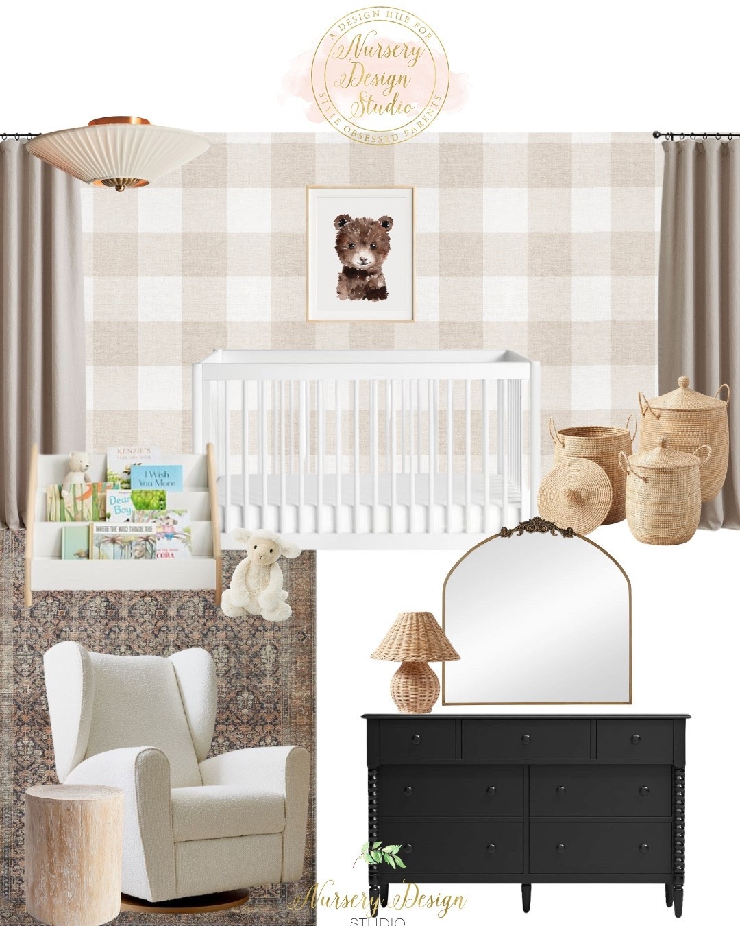 Oliver’s nursery is designed with a warm neutral palette that feels grounded and timeless.

#LTKHome #LTKBump #LTKSaleAlert
