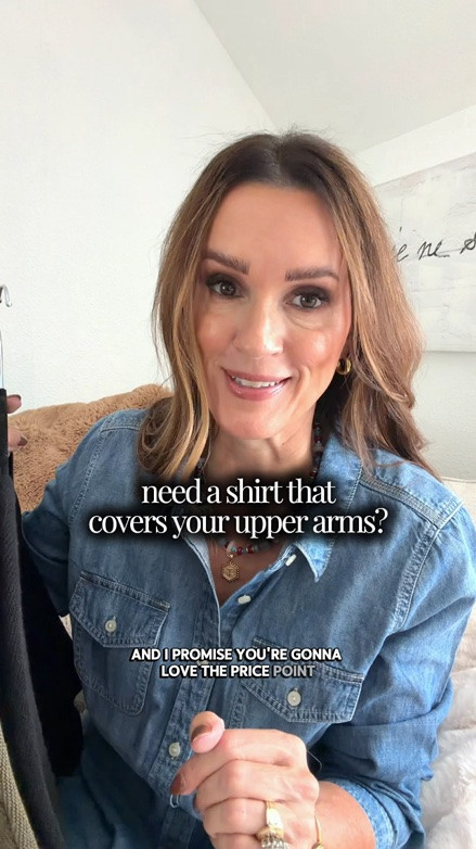 I get a lot of requests for lighter-weight shirts that still offer some upper arm coverage. This top is perfect for that! It’s stylish, comes in several colors, and can be worn a on or off the shoulder. Such a great price, too!

Wearing medium. 

Early fall outfit | casual outfit

#LTKgrwm #LTKootd #LTKOver40