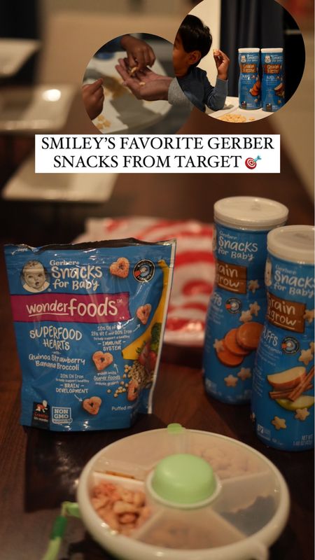 We leave tomorrow for our holiday getaway! But not without… Smiley’s favorite @gerber snacks from @target! 

#GerberBabyatTarget #AnythingForBaby #TheVillagebyGerber 

#LTKkids #LTKfamily #LTKbaby