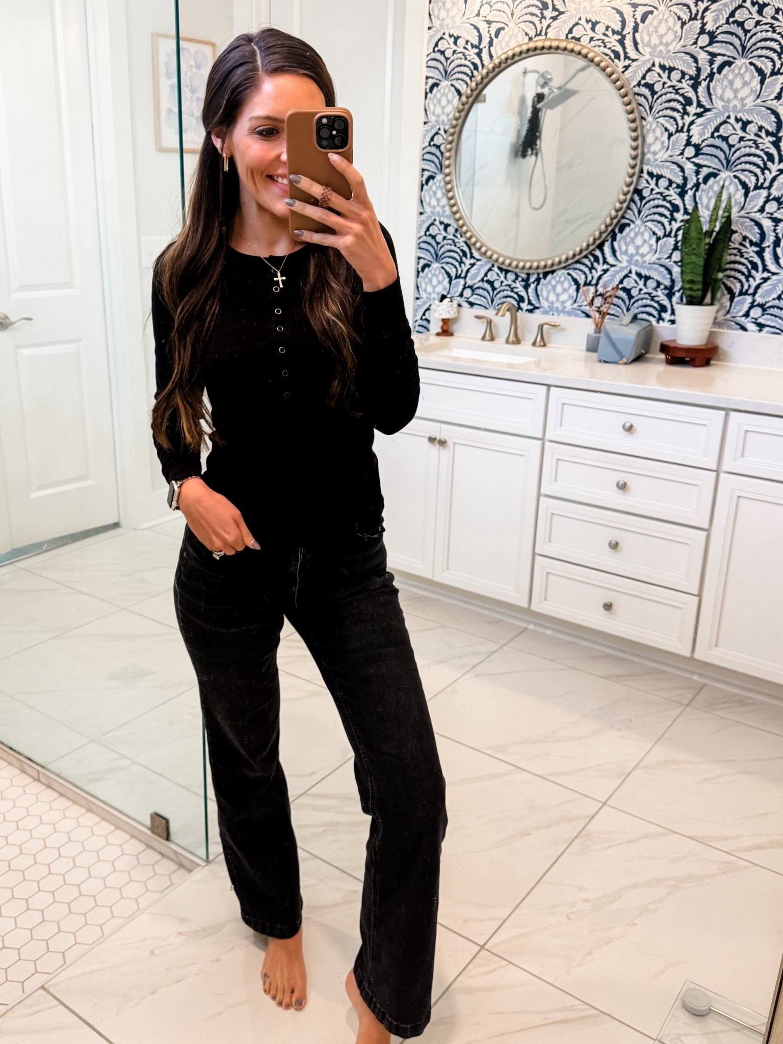 XS in both top and bottom. 



#LTKootd #LTKFindsUnder50 #LTKMidsize