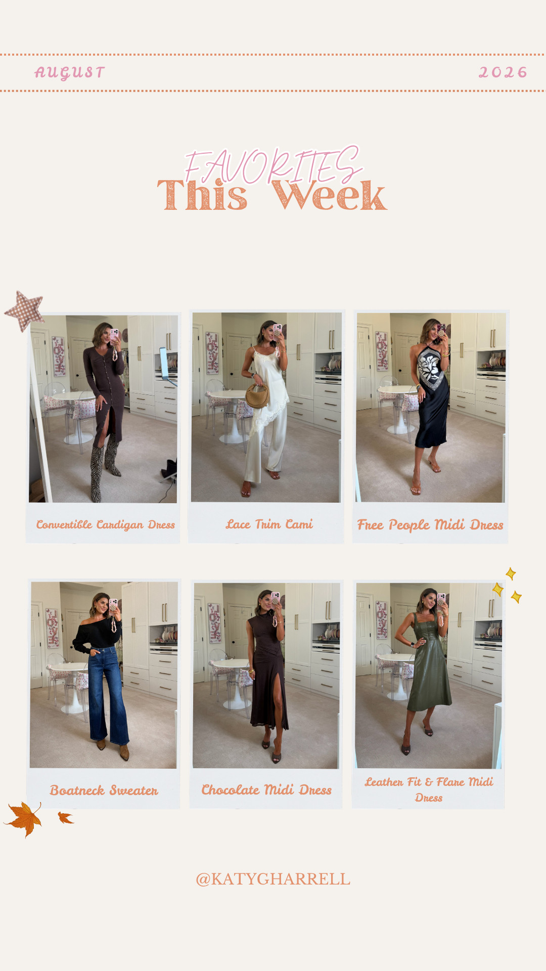 Some of your favorites from this week! 🤎

fall outfits women, fall dresses, satin set, free people, nordstrom, Katy Harrell 

 #LTKootd #LTKSeasonal