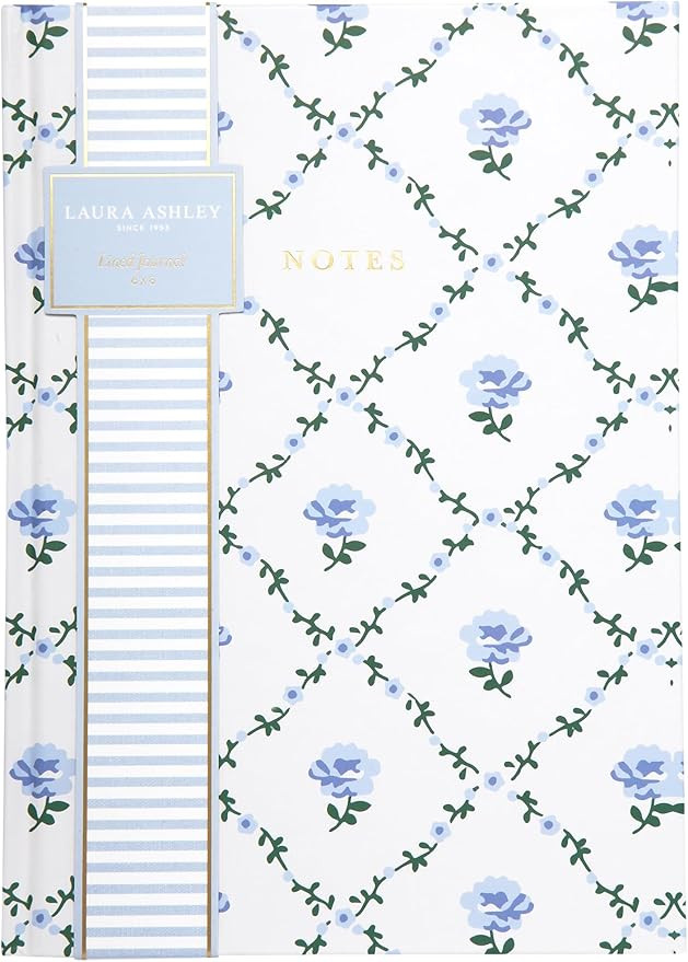 Laura Ashley Premium Hardcover Writing Journal | 256 Lined Pages | Elegant Floral Design | Perfec... | Amazon (US)