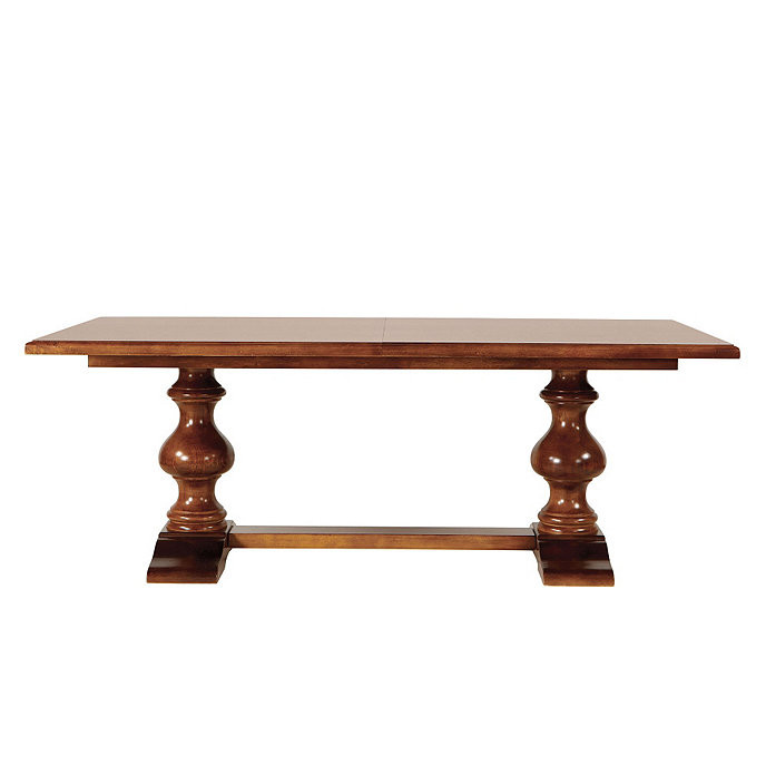 Casa Florentina Tarvine Double Pedestal Extension Dining Table | Ballard Designs, Inc.