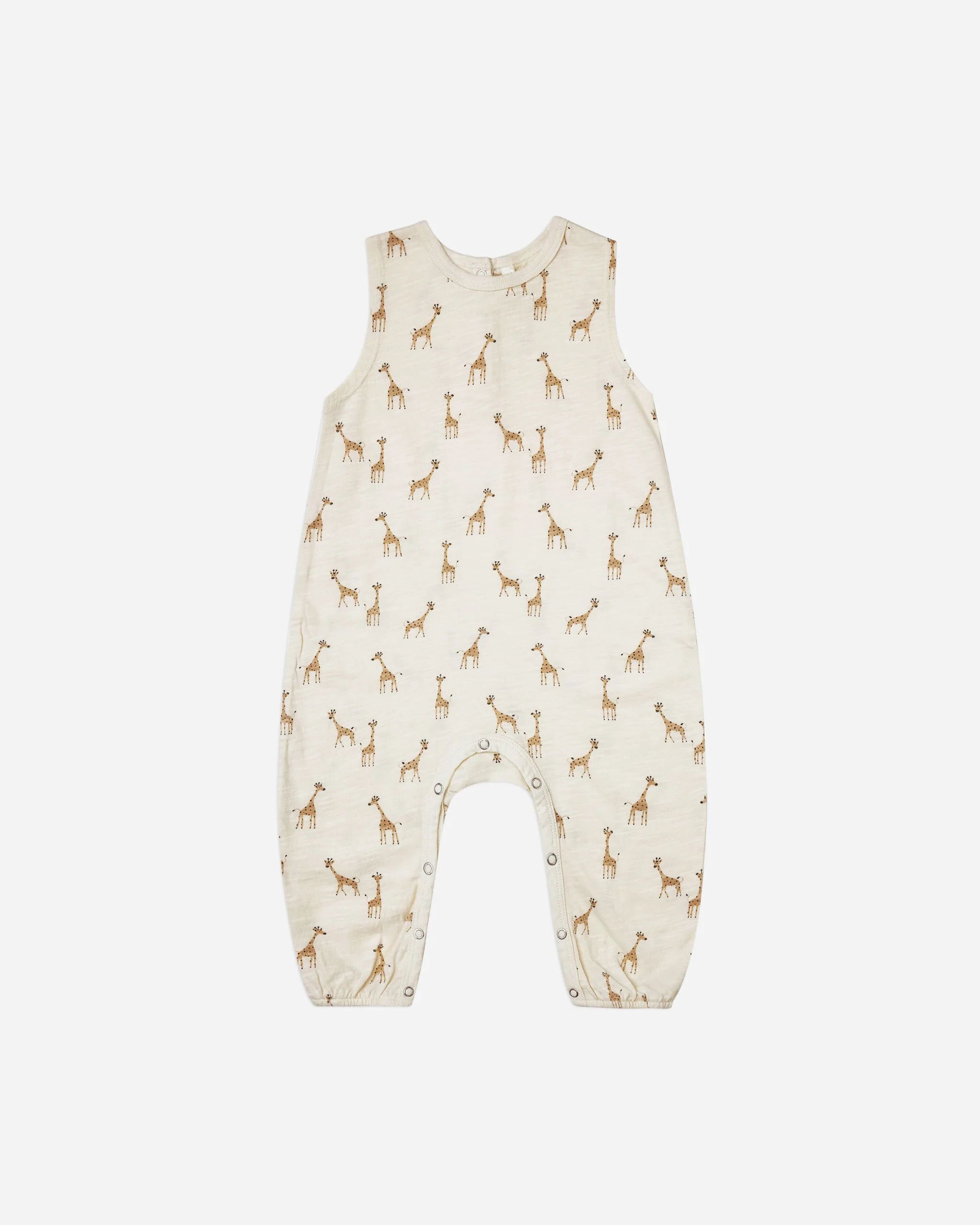 mills jumpsuit || giraffes | Rylee + Cru