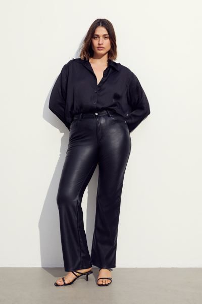 Coated trousers | H&M (UK, MY, IN, SG, PH, TW, HK)