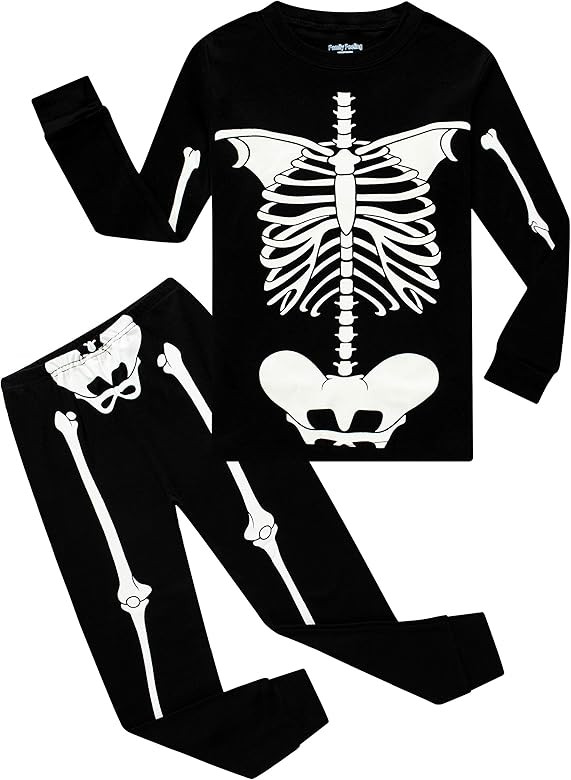 Family Feeling Dinosaur Little Boys Kids Pajamas Sets 100% Cotton Long sleeve Pjs | Amazon (US)