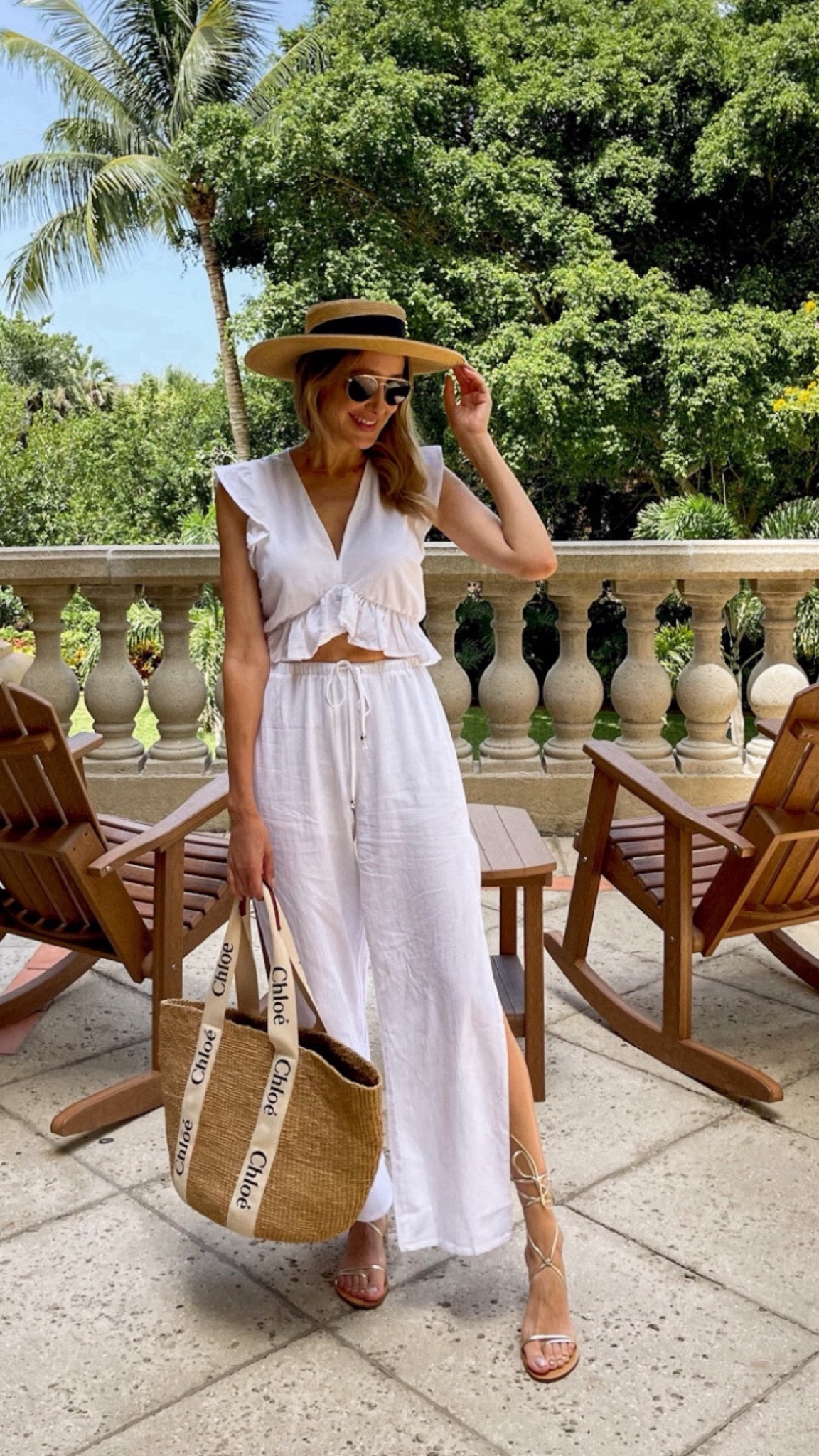 Amazon resort/ summer outfit idea 
Elegant and comfortable 
Fits tts 
This is size small

#LTKStyleTip #LTKOver40 #LTKSeasonal