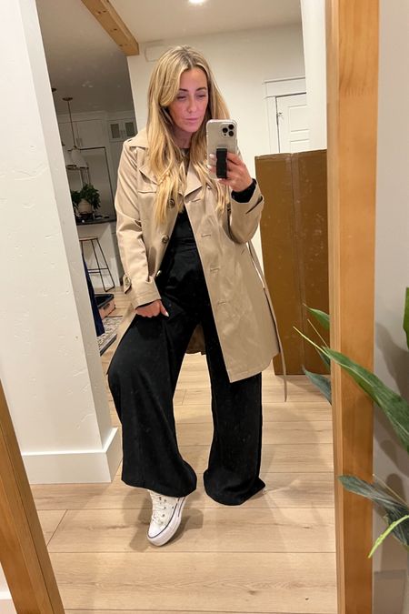 Perfect casual outfit for going site-seeing on my Switzerland trip! My trench coat is on sale!!  

#LTKsalealert #LTKstyletip #LTKtravel