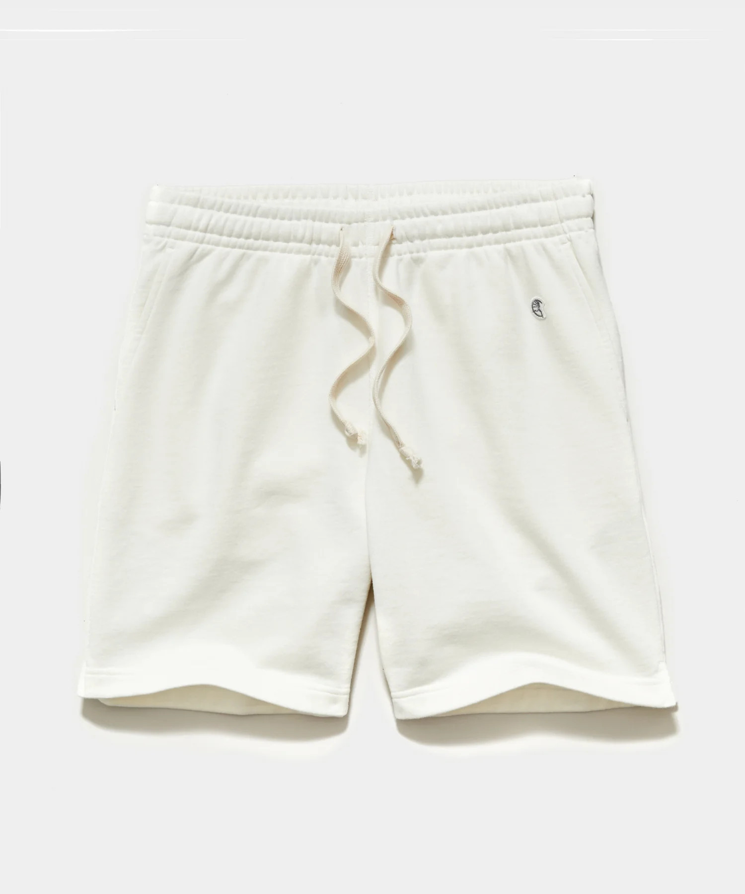 7" Midweight Warm Up Short in Antique White | Todd Snyder