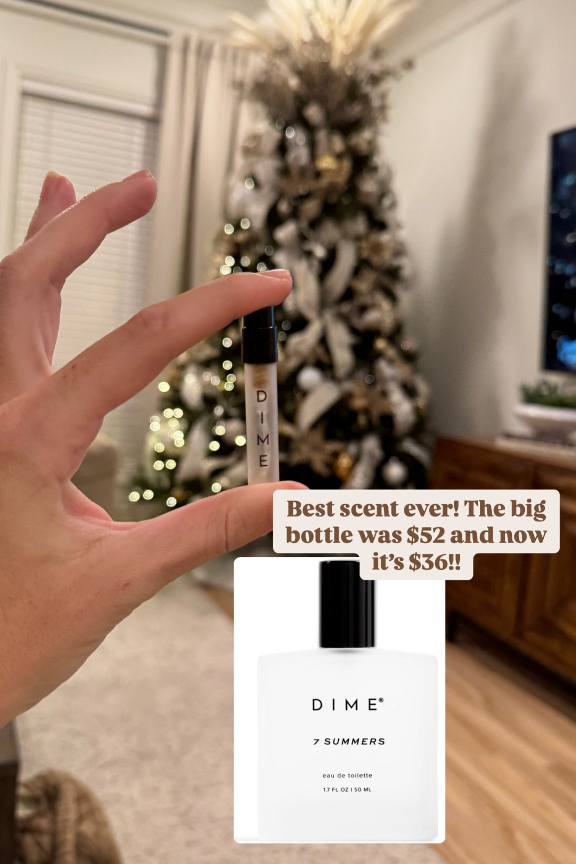 It’s a need! Early Black Friday sale for DIME perfume!! They all smell so good but 7 summers or ILYSB is my favorite! Such a great gift for her 💕💕💕

#LTKFindsUnder50 #LTKGiftGuide #LTKCyberWeek